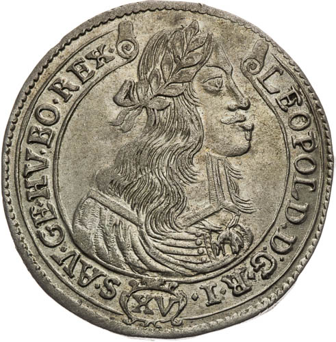 XV Krejcar 1664 - avers