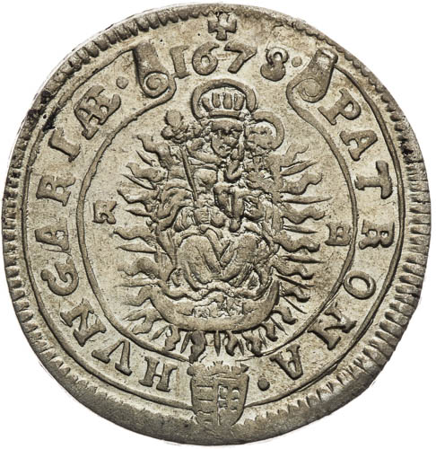 XV Kreutzer 1678 - back