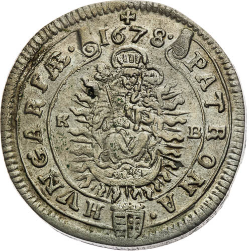 XV Kreutzer 1678 - back