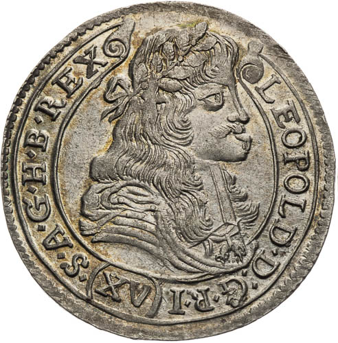 XV Grajciar 1679 - averz