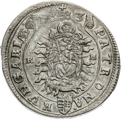 XV Grajciar 1683 - reverz
