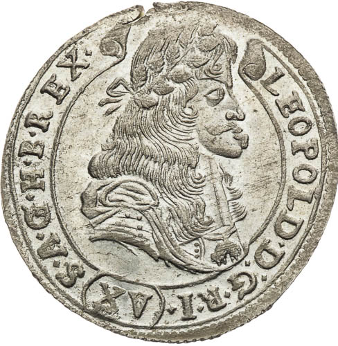 XV Krejcar 1684 - avers