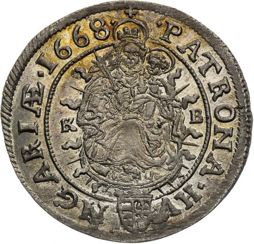 VI Krejcar 1668 - revers