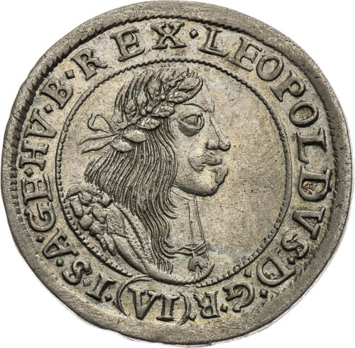 VI Krejcar 1668 - avers