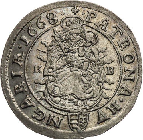 VI Krejcar 1668 - revers
