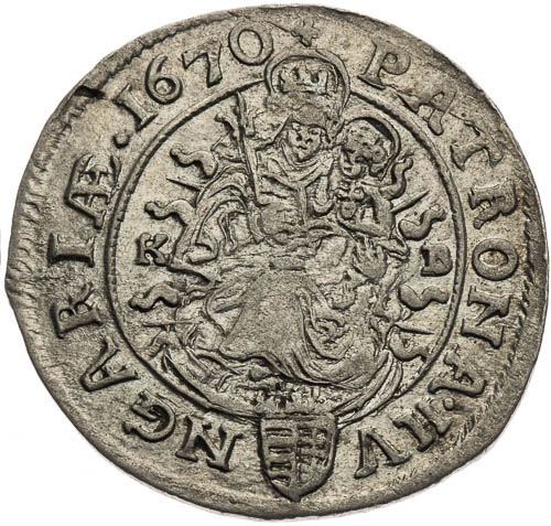 VI Krejcar 1670 - revers