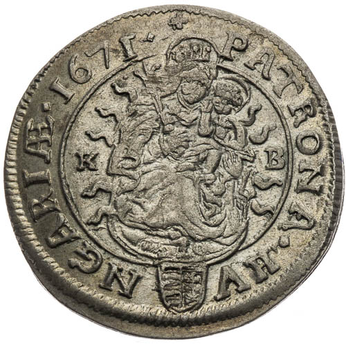 VI Krejcar 1671 - revers