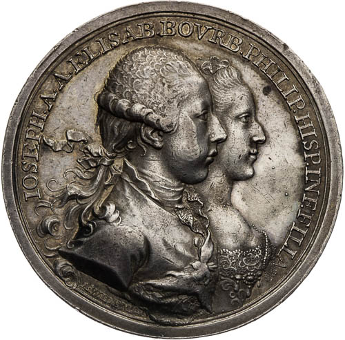 Medaile 1760 - avers