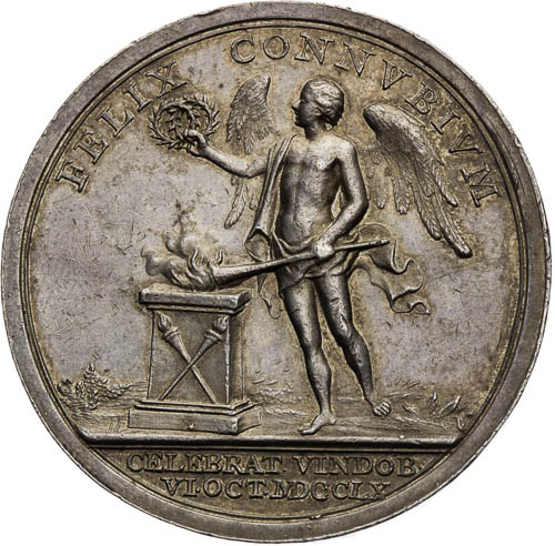 Medaile 1760 - revers