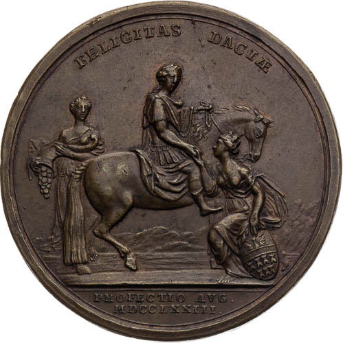 Medaile 1773 - revers