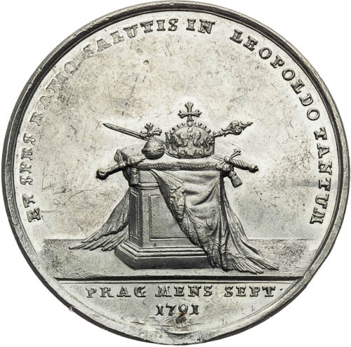 Medal 1791 - back