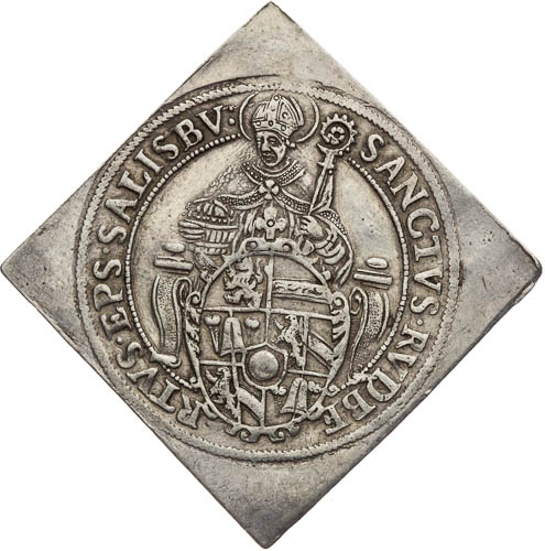 1/2 Thaler Klippe (1587 - 1612) - back