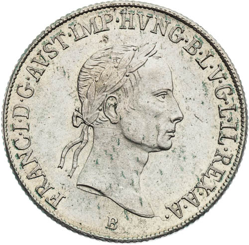 20 Grajciar 1834 - averz