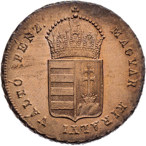 1 Krejcar 1849 - avers