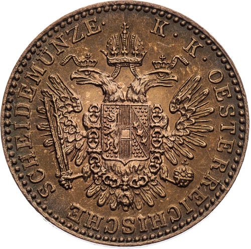 1/2 Krejcar 1851 - avers