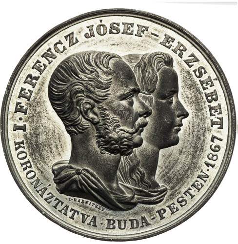 Medaile 1867 - avers