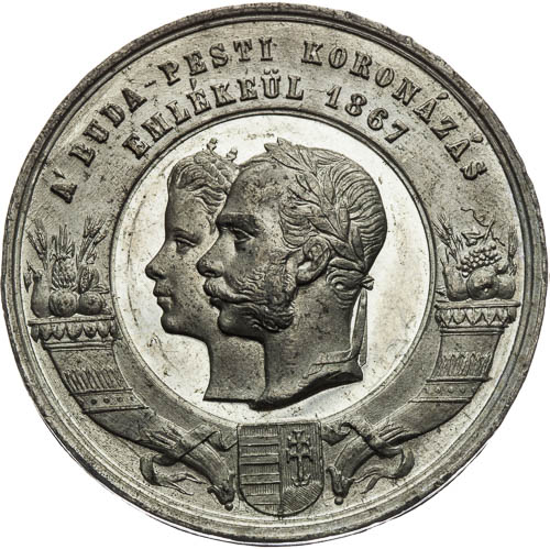 Medaile 1867 - avers