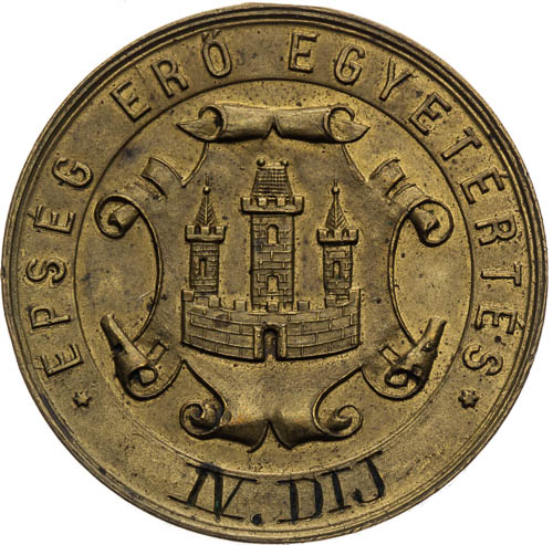 Medaile 1880 - revers