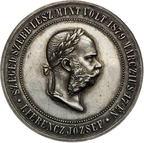 Medaile 1883 - avers