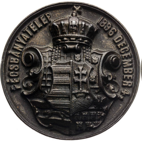 Liatinová medaila 1896 - avers