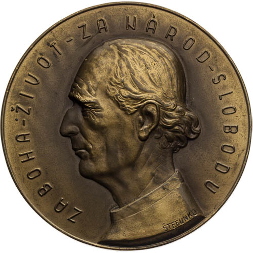 Medaila 1939 - averz