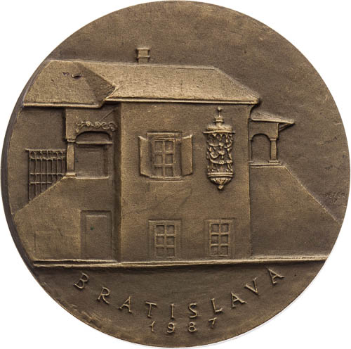 Medaile 1987 - revers