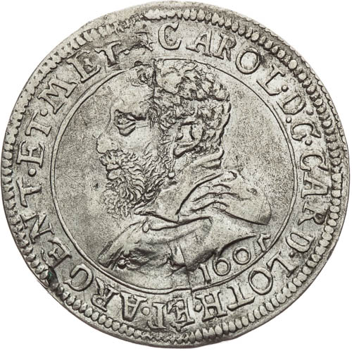 Teston 1601 - avers