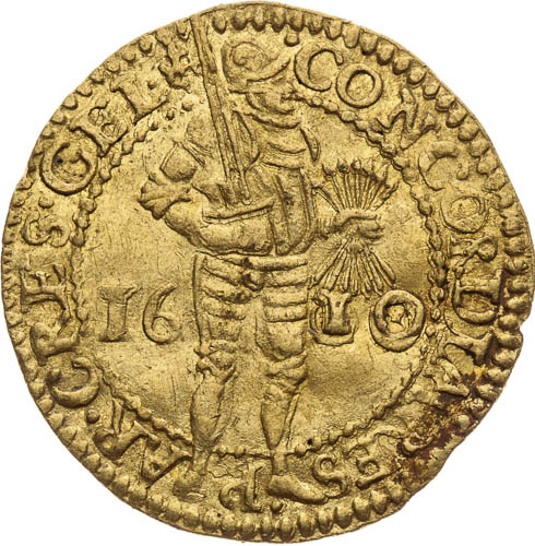 Dukát 1610 - averz