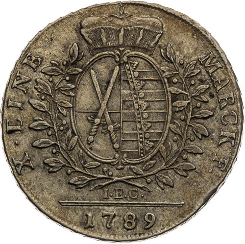 Thaler 1789 - back