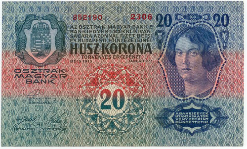 20 Korona 1913 - reverz