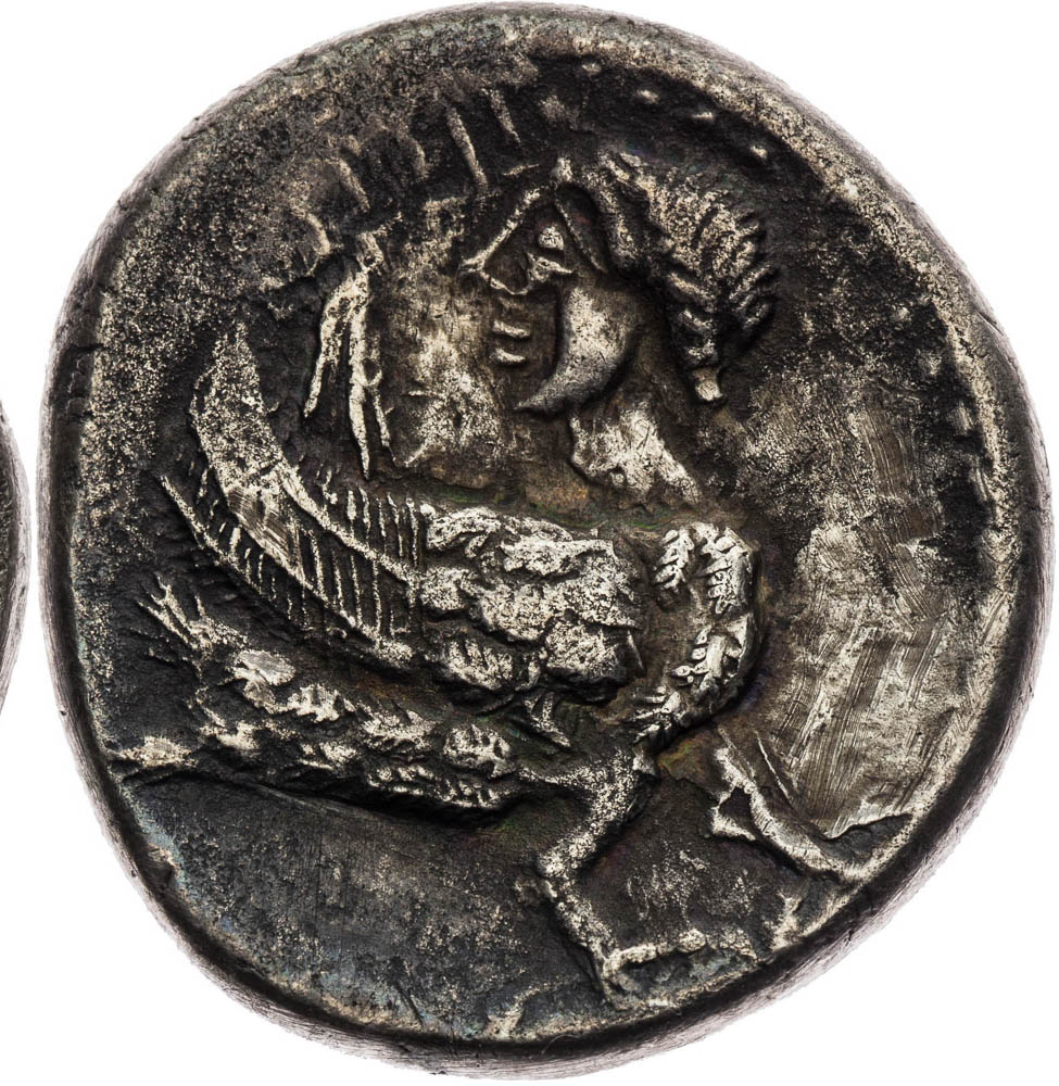 Hexadrachma - revers