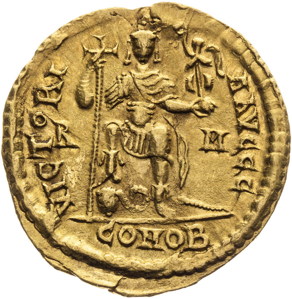 Solidus (425 - 455) - back