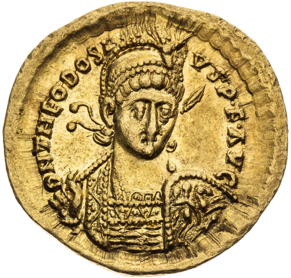 Solidus (441 - 450) - front