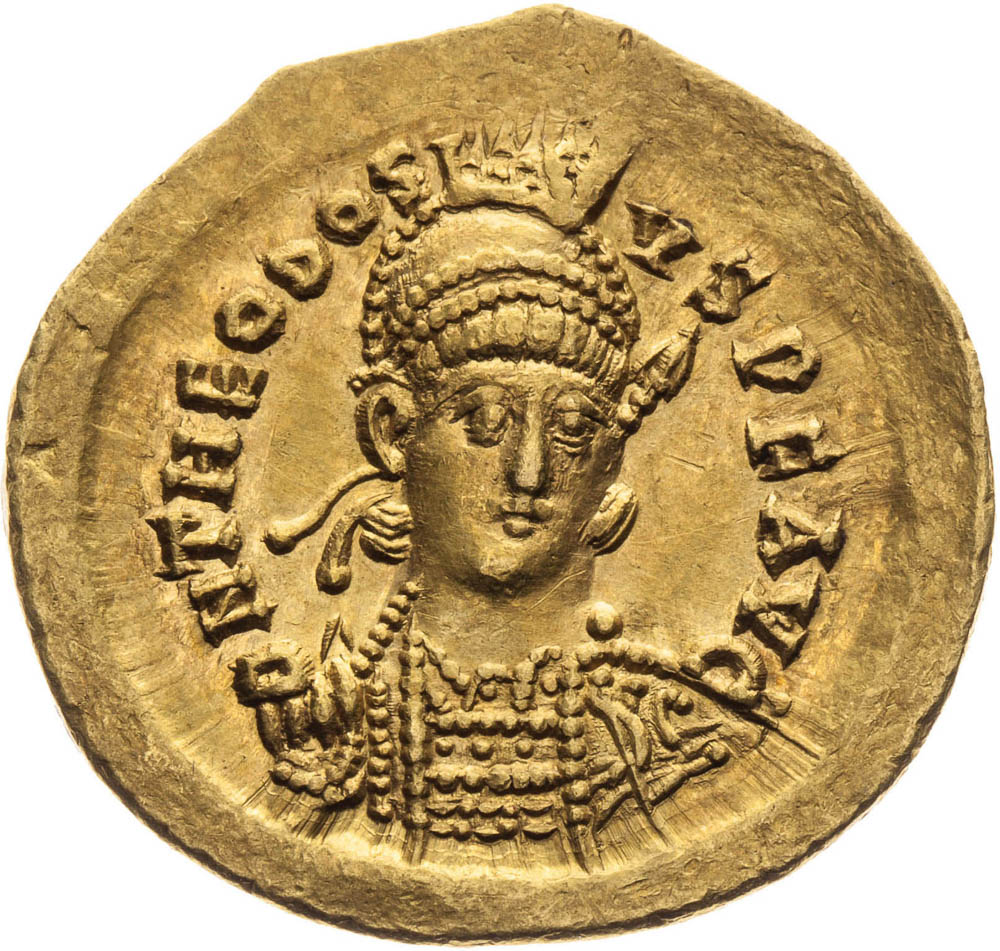 Solidus (441 - 450) - front