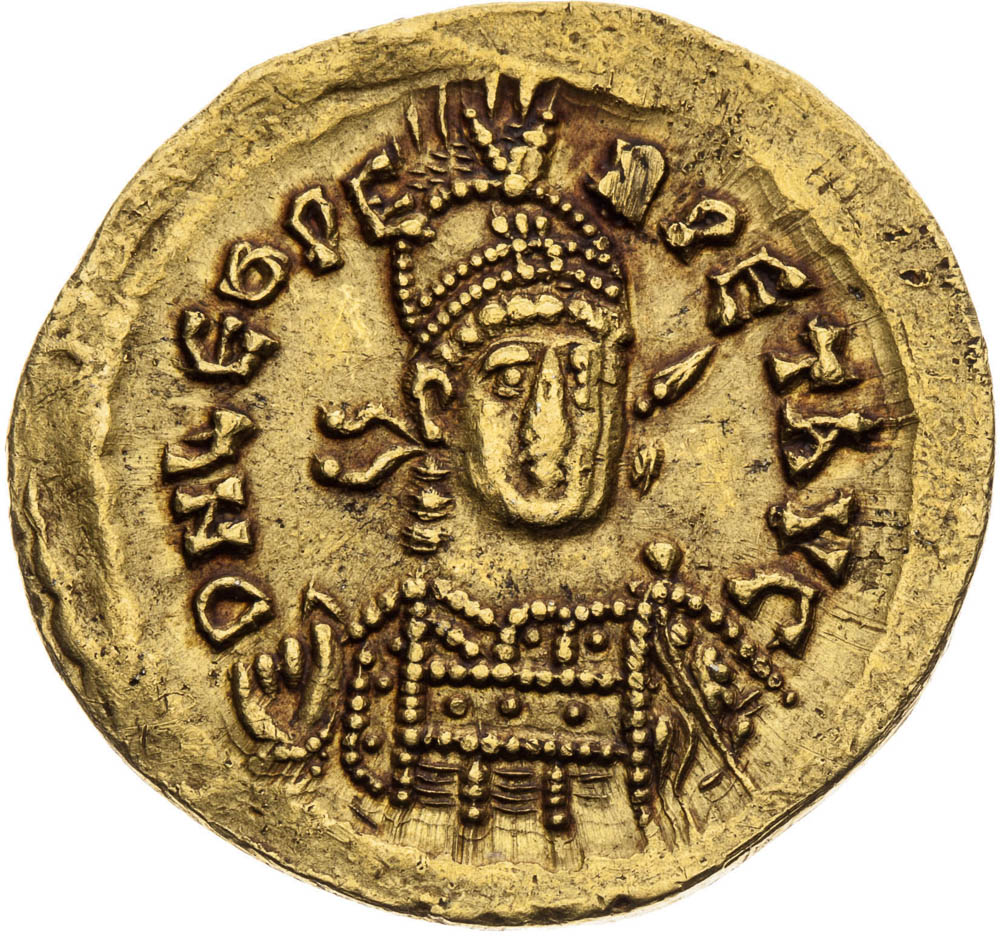 Solidus (462 - 466) - front