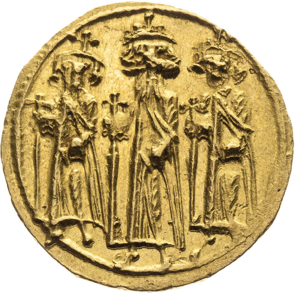 Solidus (610 - 641) - front