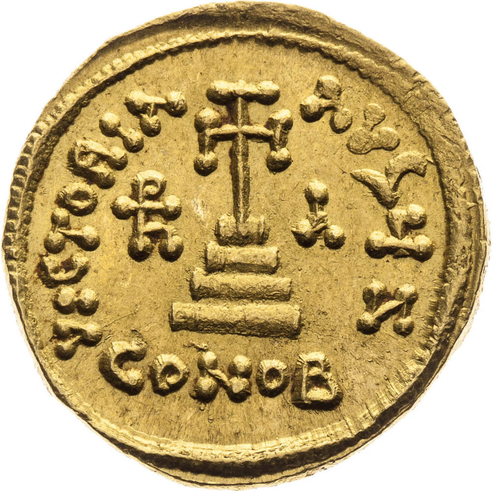 Solidus (610 - 641) - back