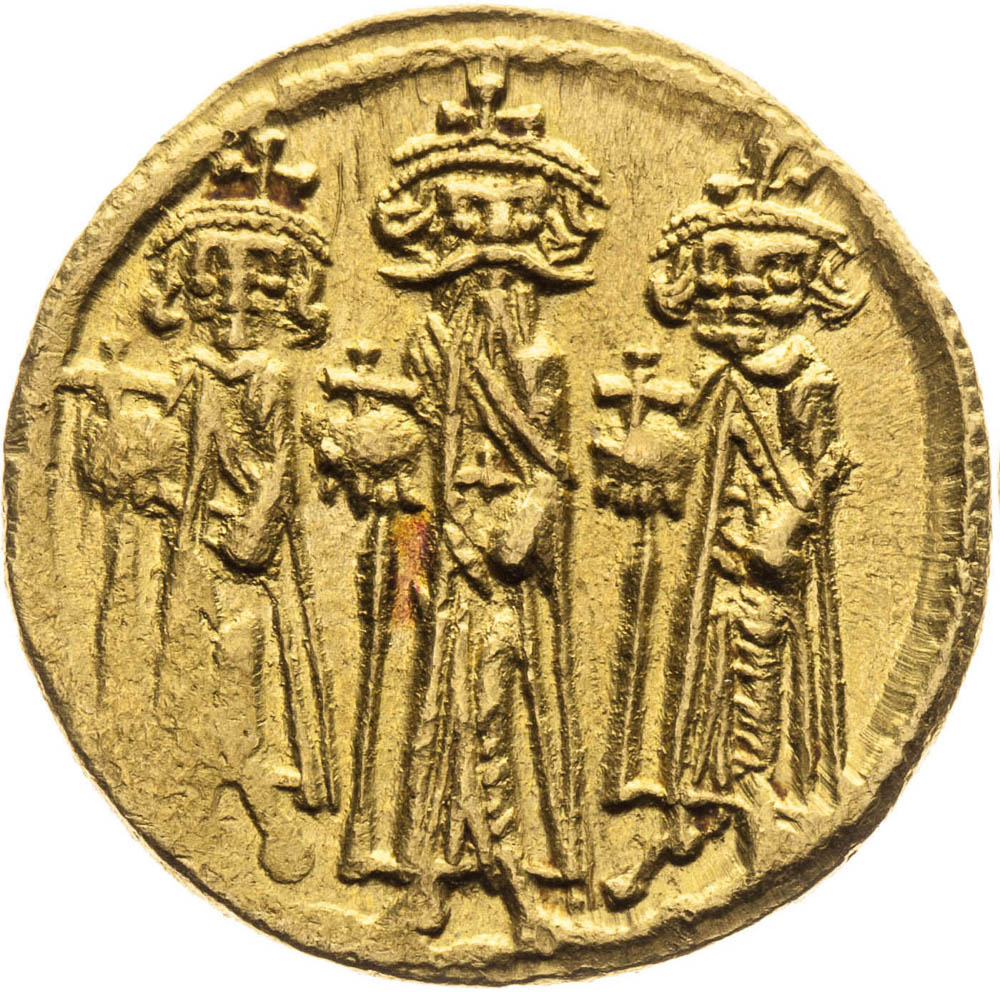 Solidus (610 - 641) - front
