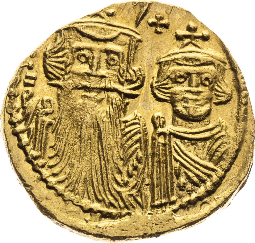 Solidus (641 - 668) - front
