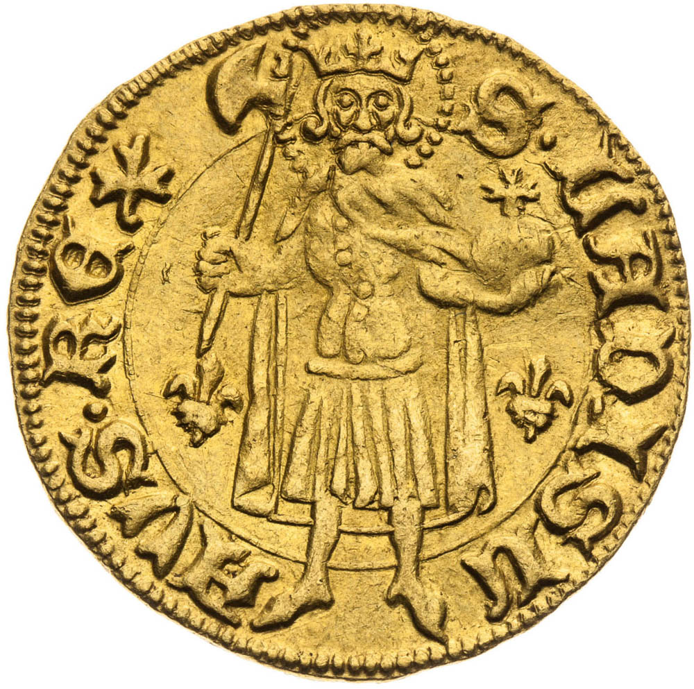 Goldgulden (1387 - 1389) - back