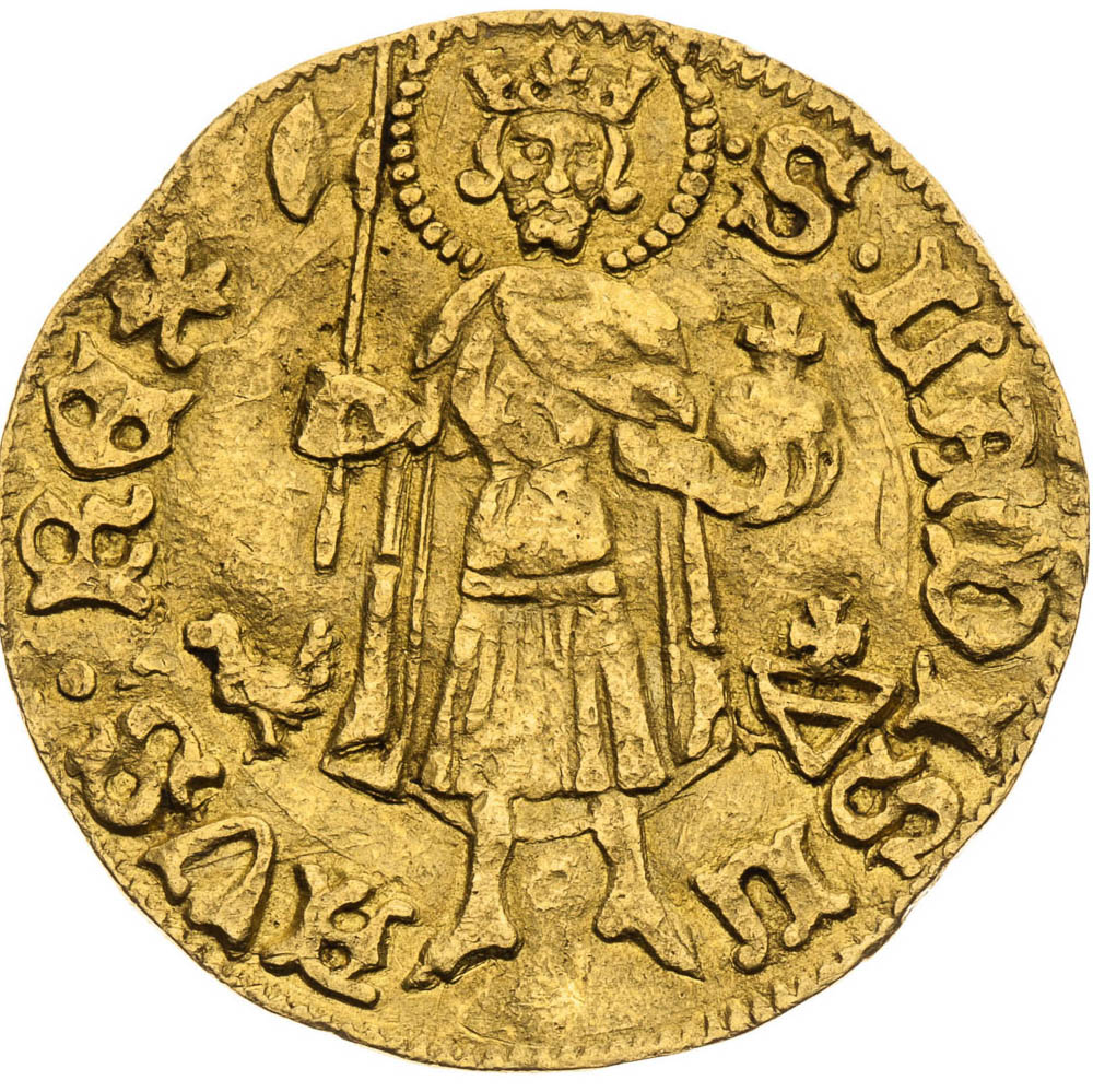 Goldgulden (1402 - 1404) - back