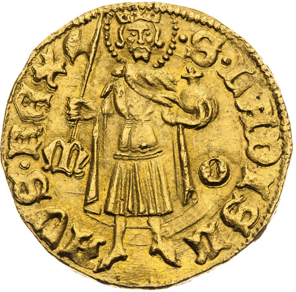 Goldgulden (1403) - back