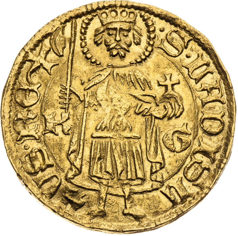 Goldgulden (1453) - back