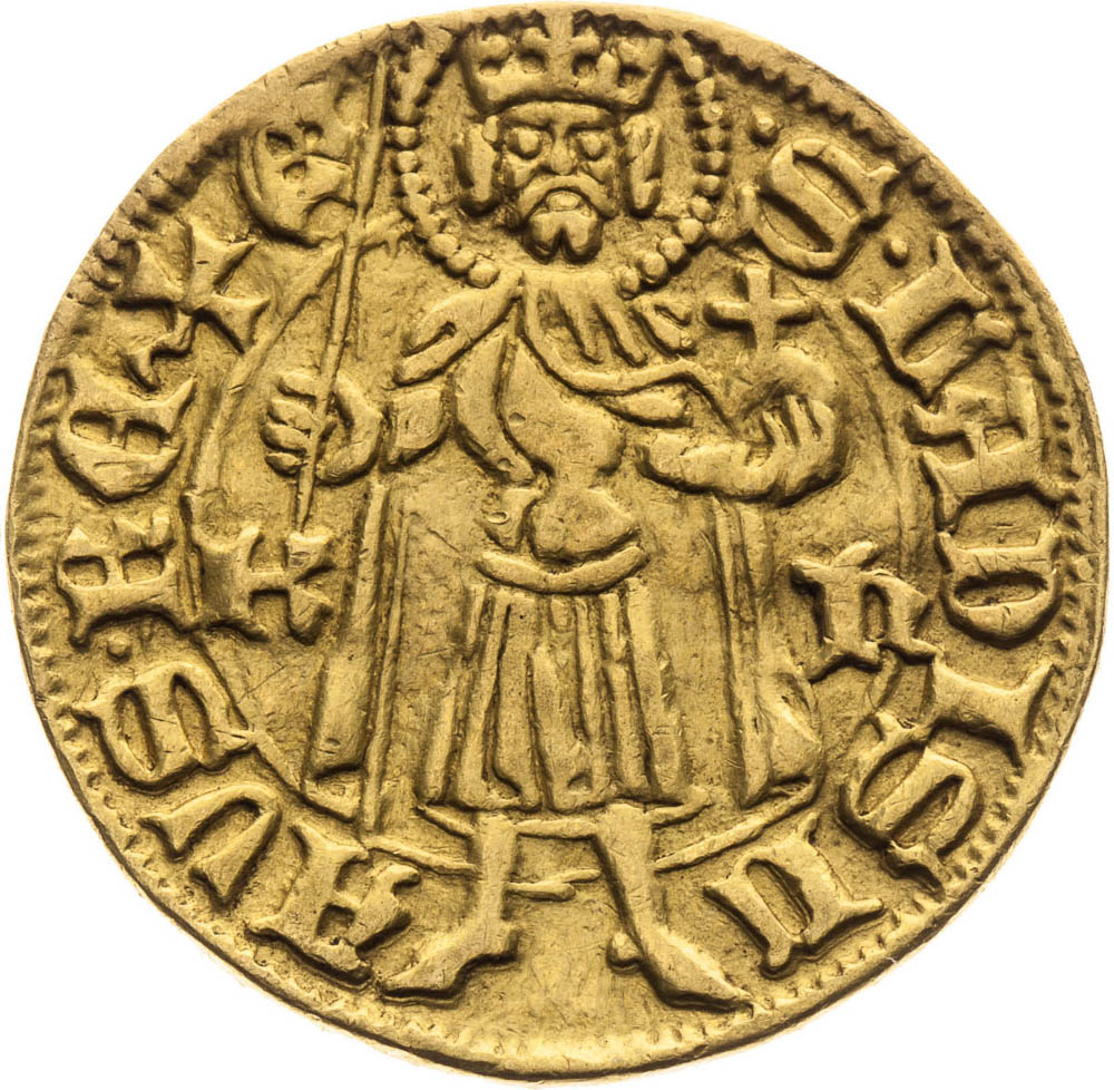 Goldgulden (1453) - back