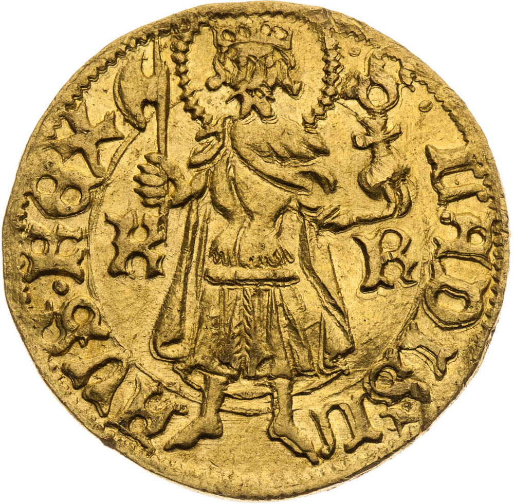Goldgulden (1455) - back