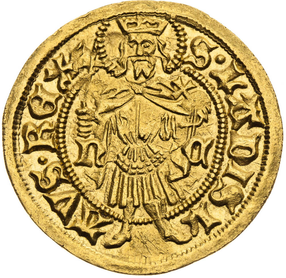 Goldgulden (1470 - 1474) - back