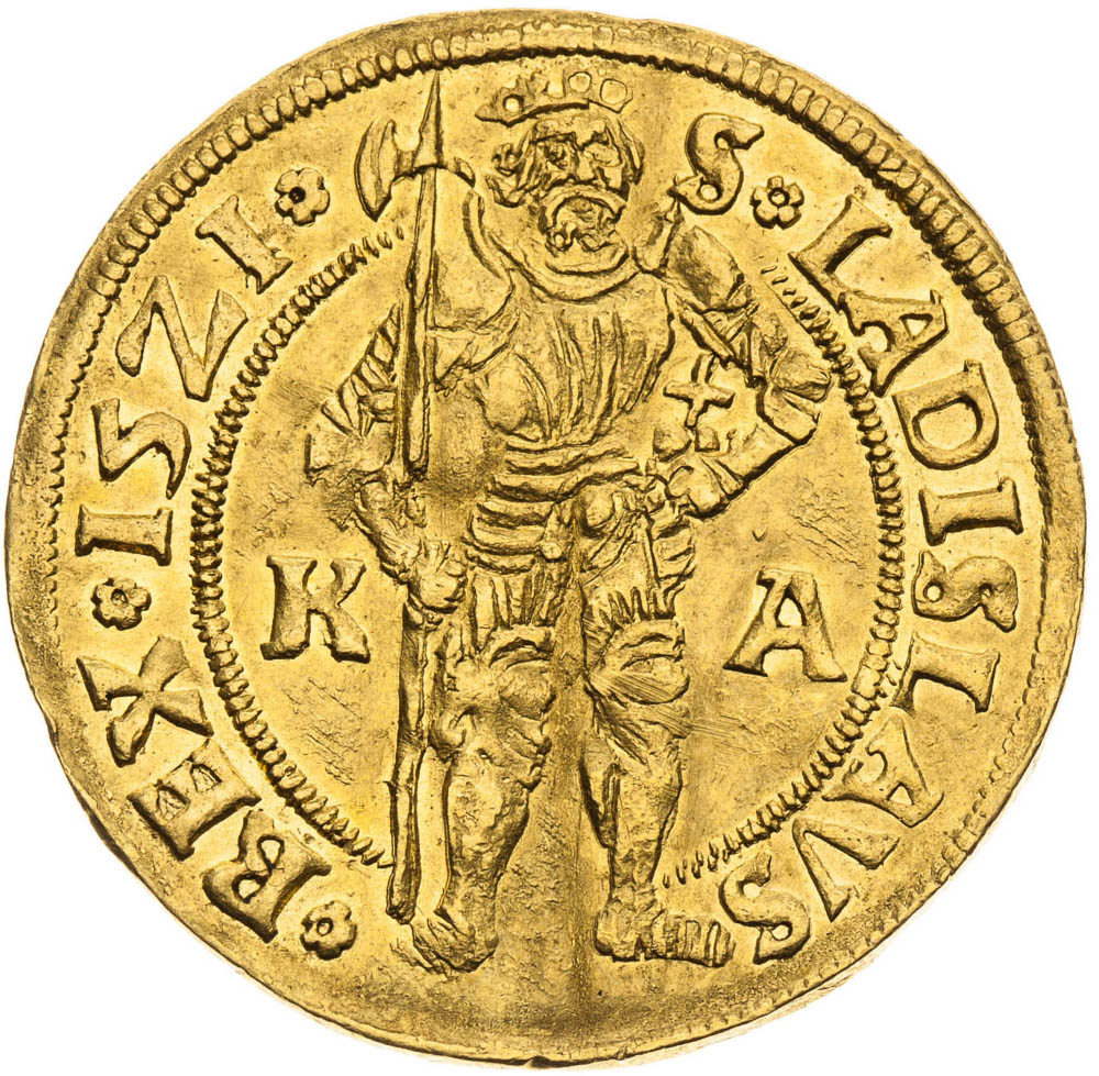 Goldgulden 1521 - back
