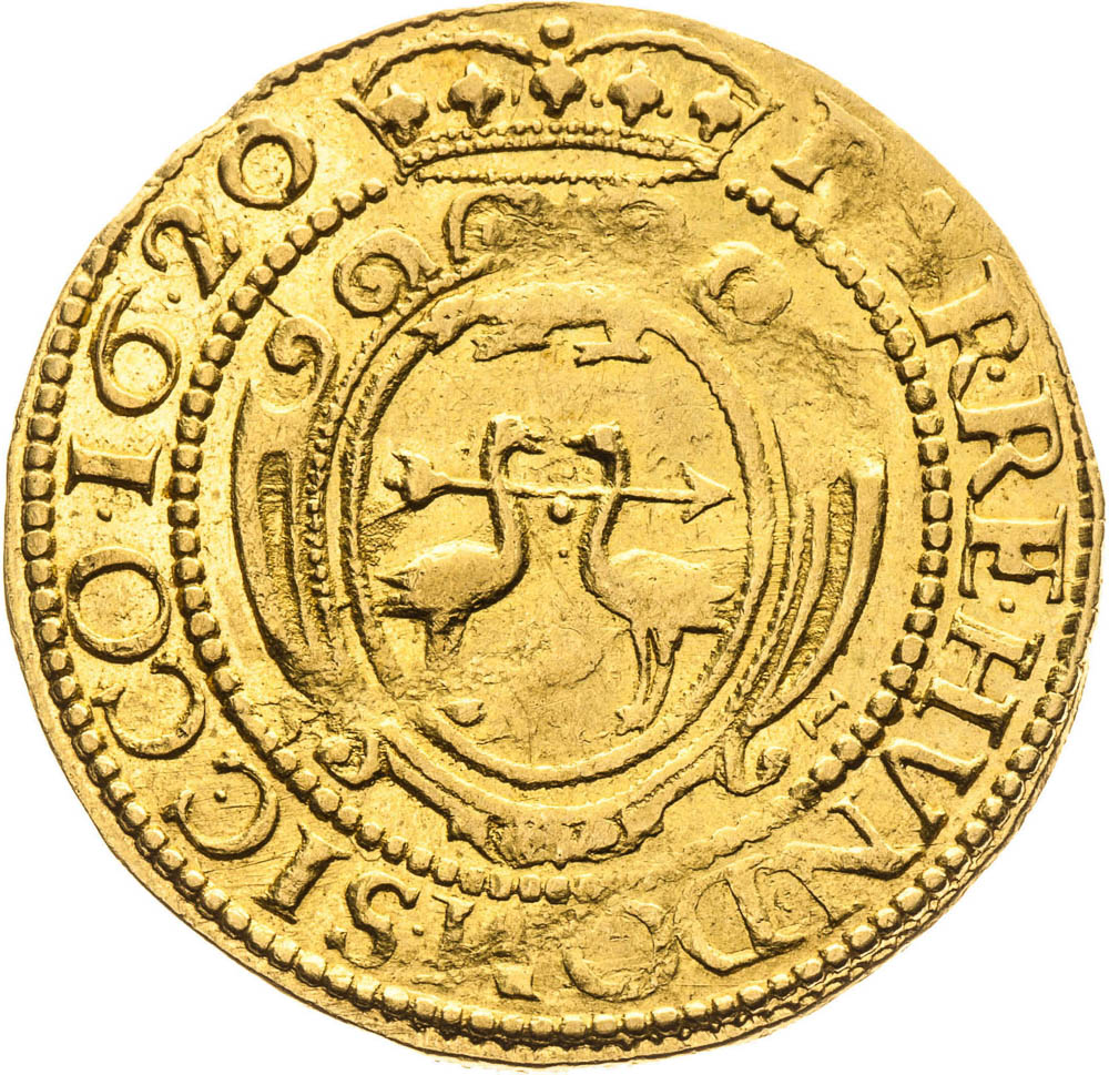 Ducat 1620 - back