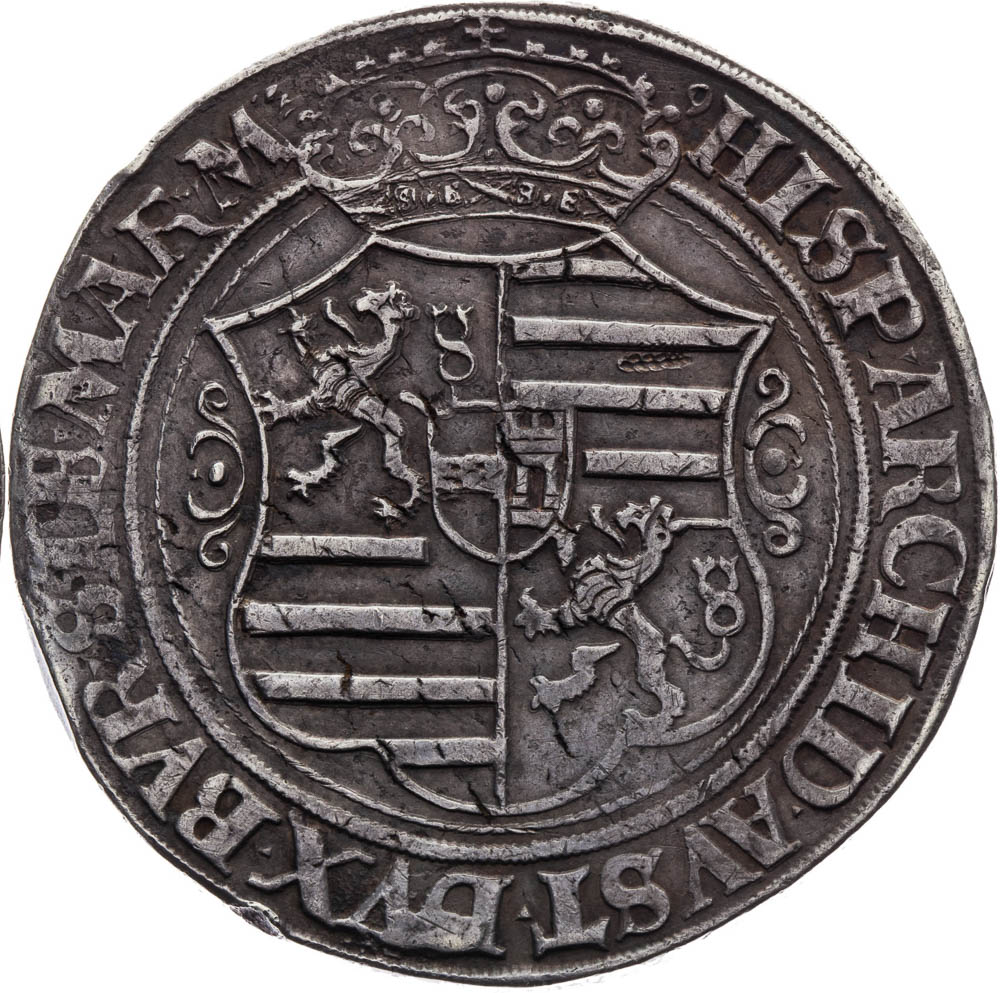 Thaler 1529 - back