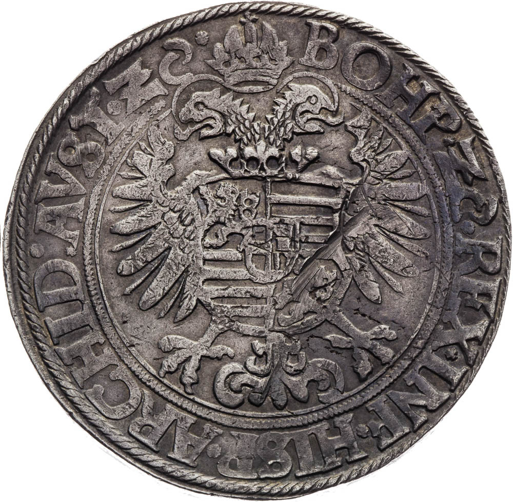 Thaler (1557 - 1561)  - back